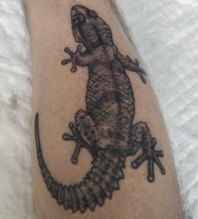 30 Exciting Gecko Tattoos You Must Love