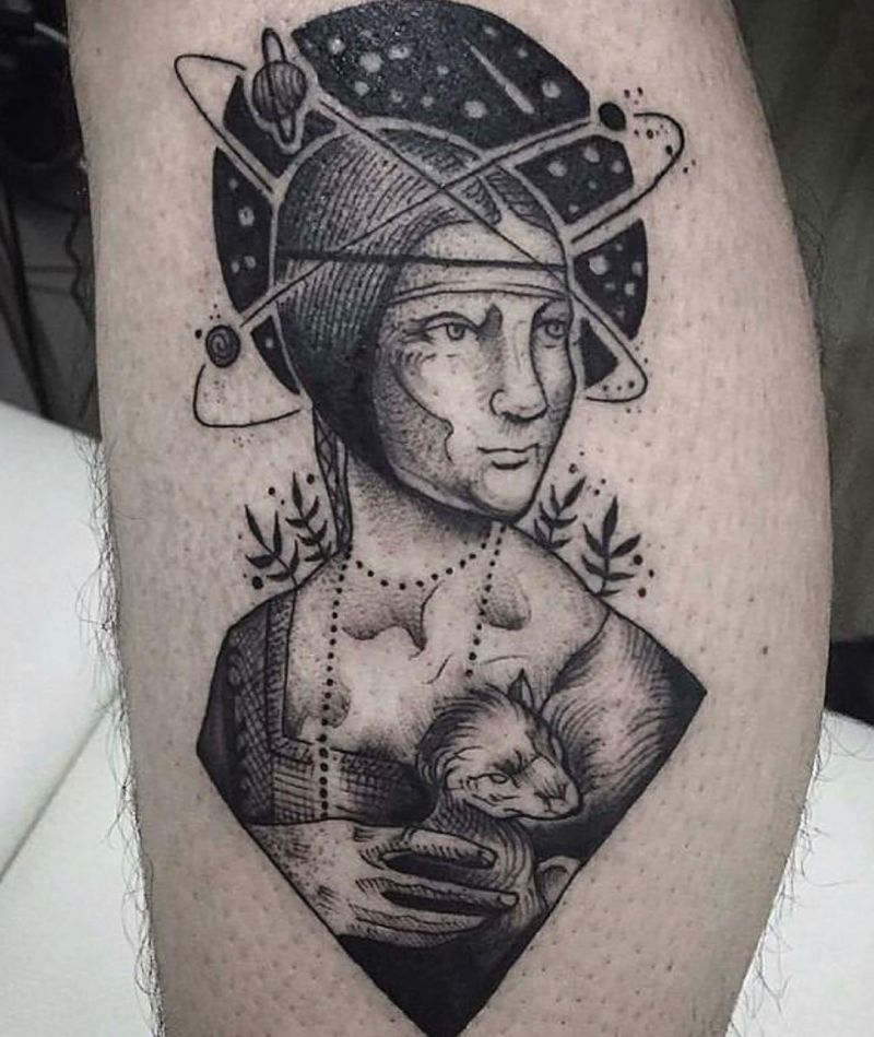 30 Great Leonardo Da Vinci Tattoos You Will Love