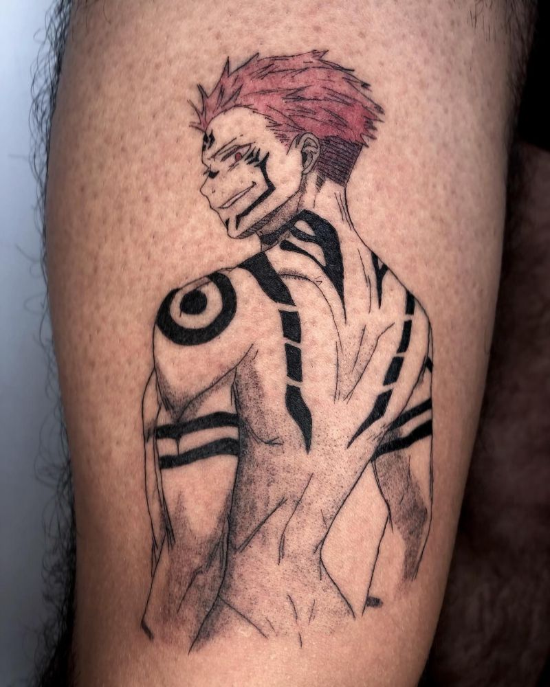 30 Unique Sukuna Tattoos Give You Ideas