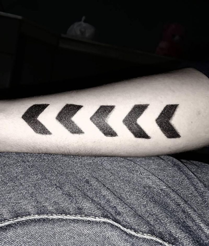 30 Unique Chevron Tattoos You Can Copy