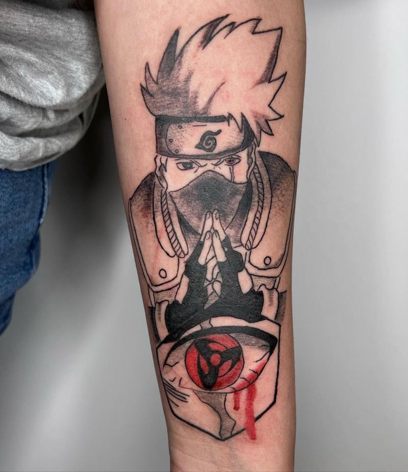 30 Great Kakashi Tattoos You Will Love