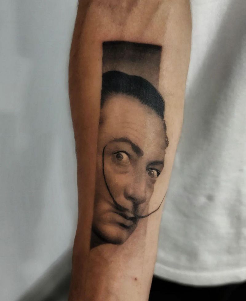 30 Unique Salvador Dali Tattoos to Inspire You