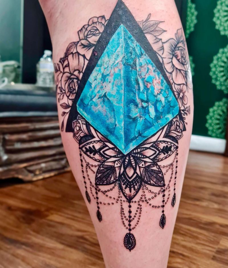 30 Great Turquoise Tattoos You Will Love