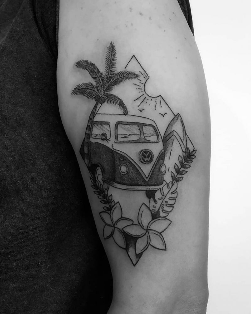 30 Unique Volkswagen Tattoos You Must Love