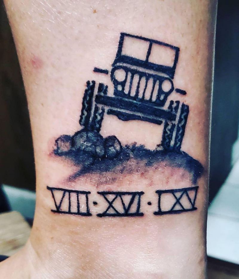 30 Unique Jeep Tattoos You Must Love