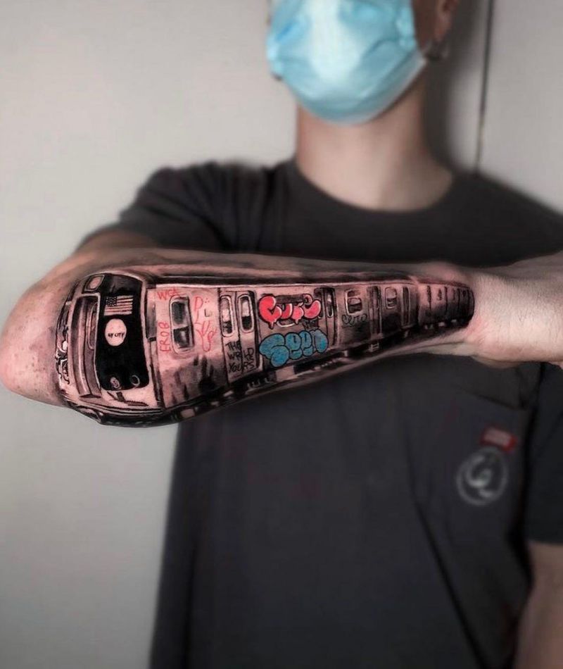 30 Unique Subway Tattoos You Can Copy