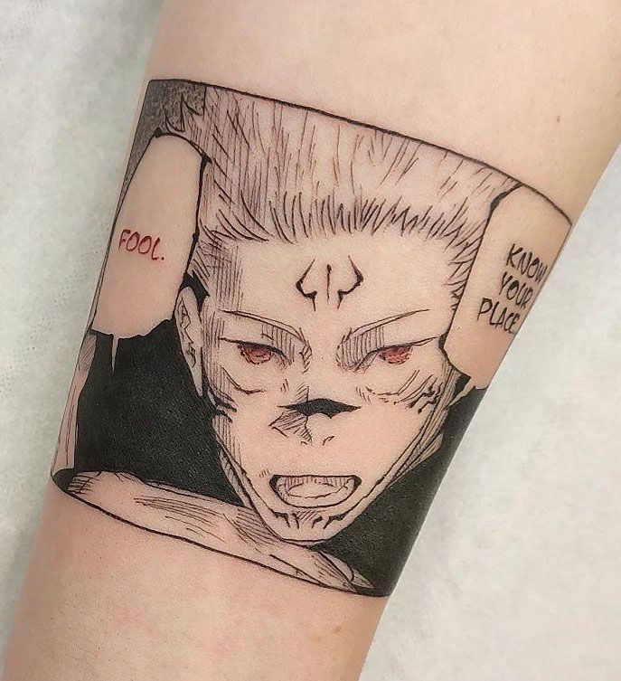 30 Unique Sukuna Tattoos Give You Ideas