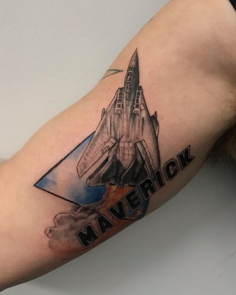 30 Great Jet Tattoos You Will Love