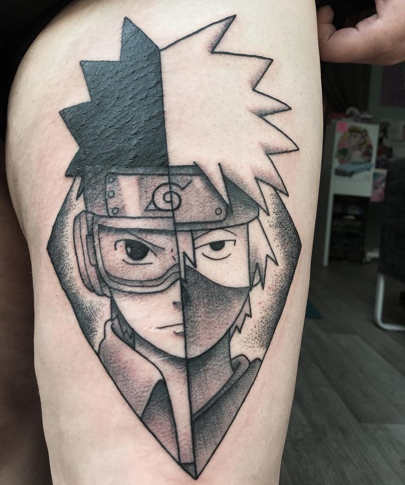 30 Great Kakashi Tattoos You Will Love