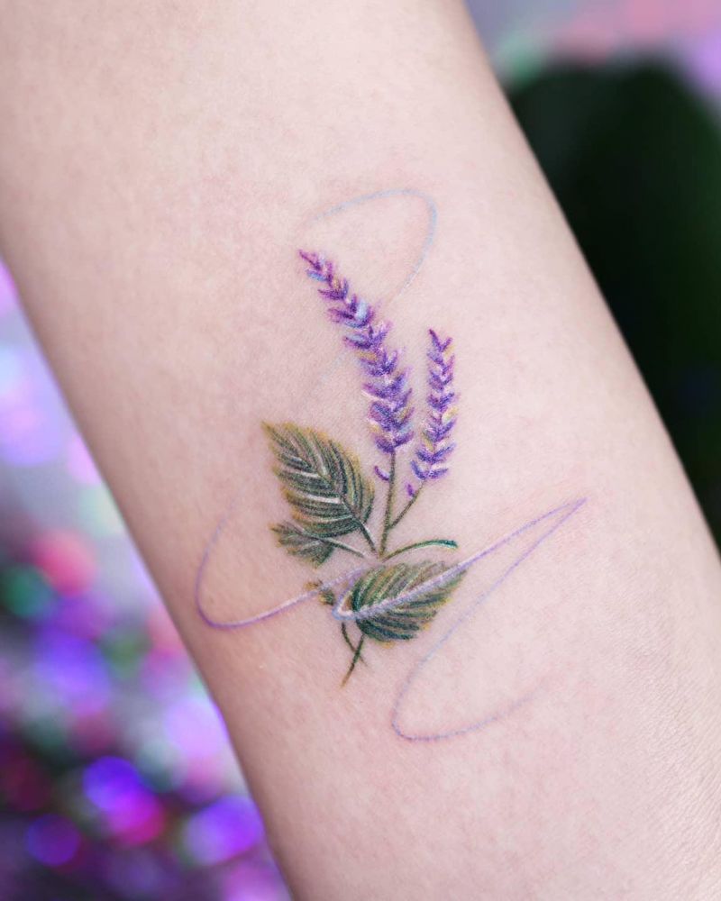 30 Pretty Mint Tattoos You Can Copy