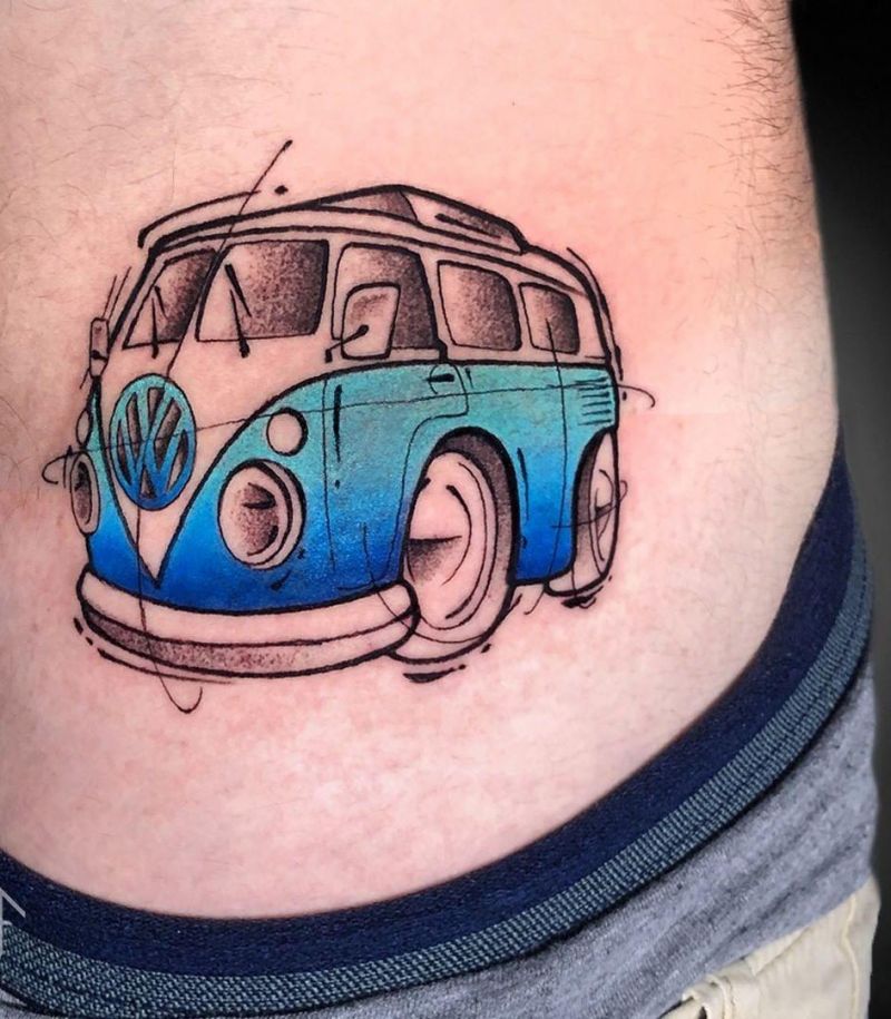 30 Unique Volkswagen Tattoos You Must Love