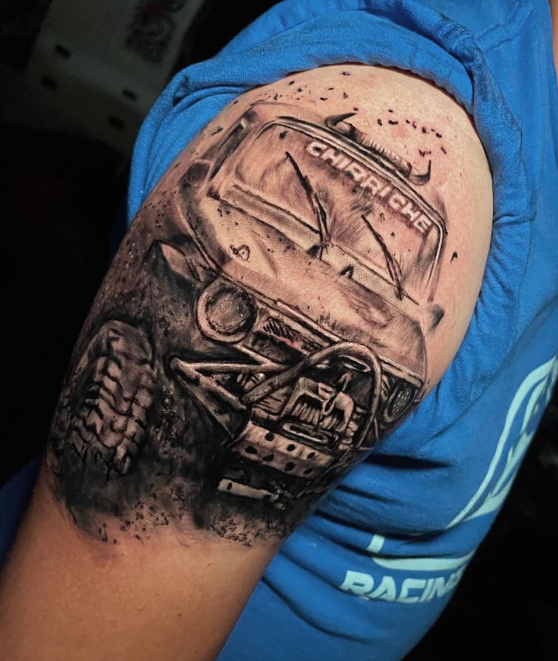 30 Unique Jeep Tattoos You Must Love