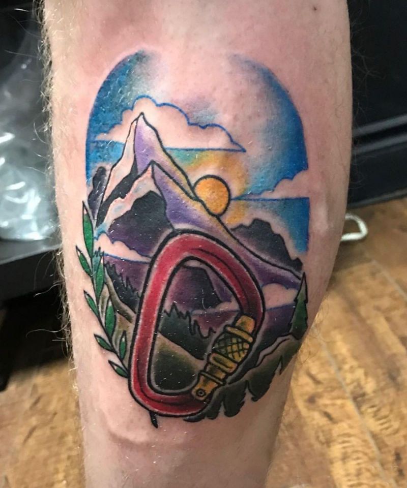 30 Unique Rock Climbing Tattoos You Can Copy