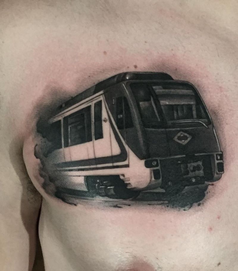 30 Unique Subway Tattoos You Can Copy