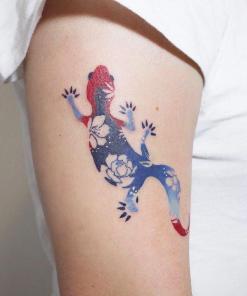 30 Exciting Gecko Tattoos You Must Love