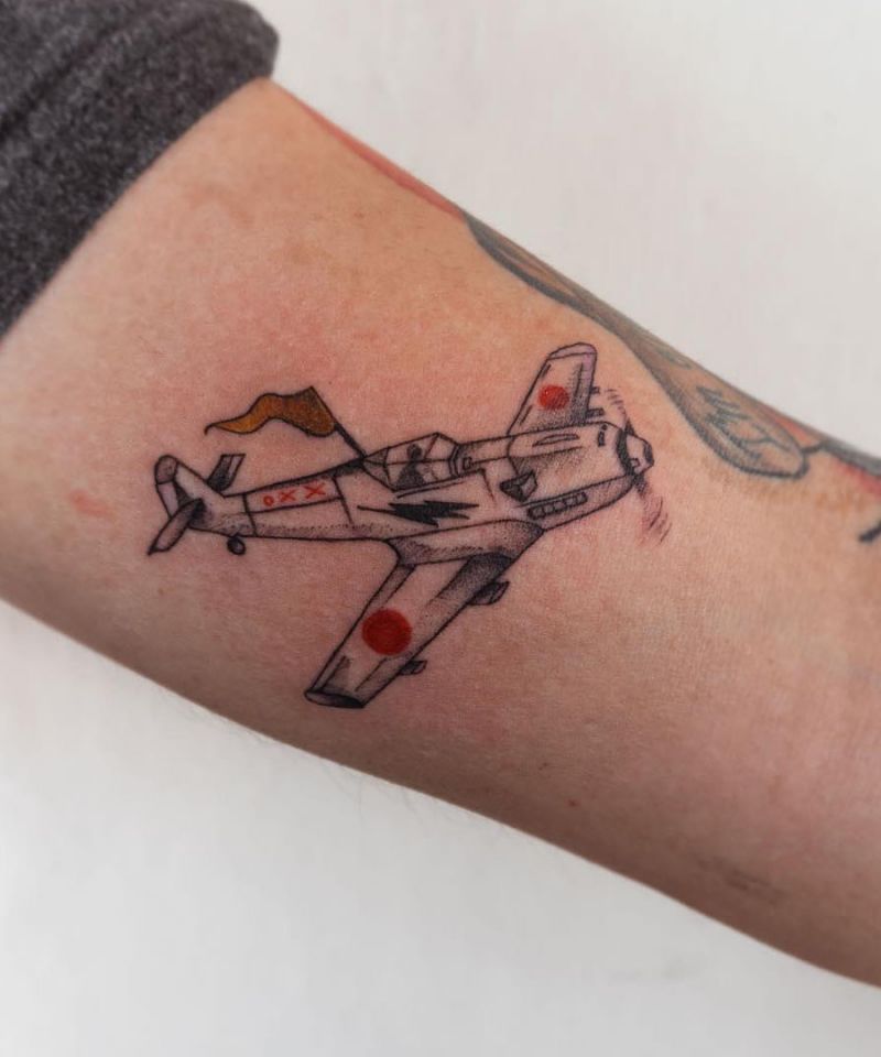 30 Great Jet Tattoos You Will Love