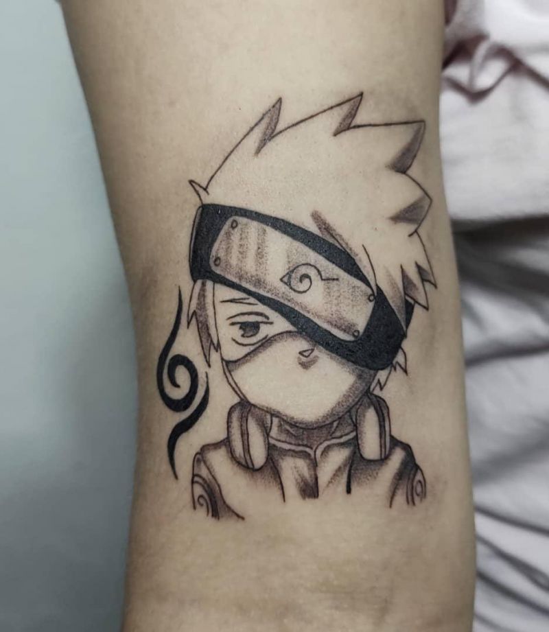 30 Great Kakashi Tattoos You Will Love