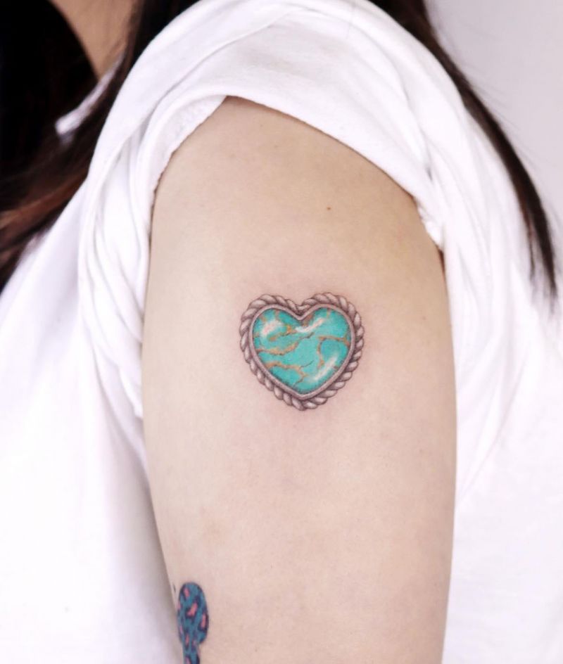 30 Great Turquoise Tattoos You Will Love