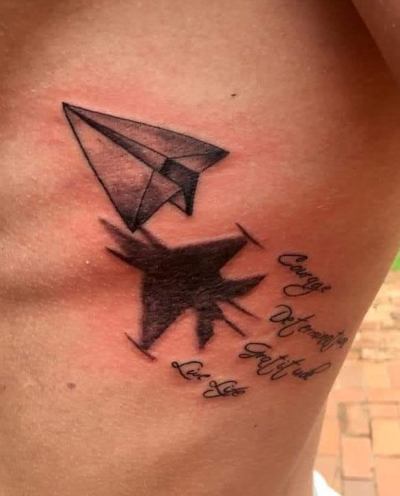 30 Great Jet Tattoos You Will Love