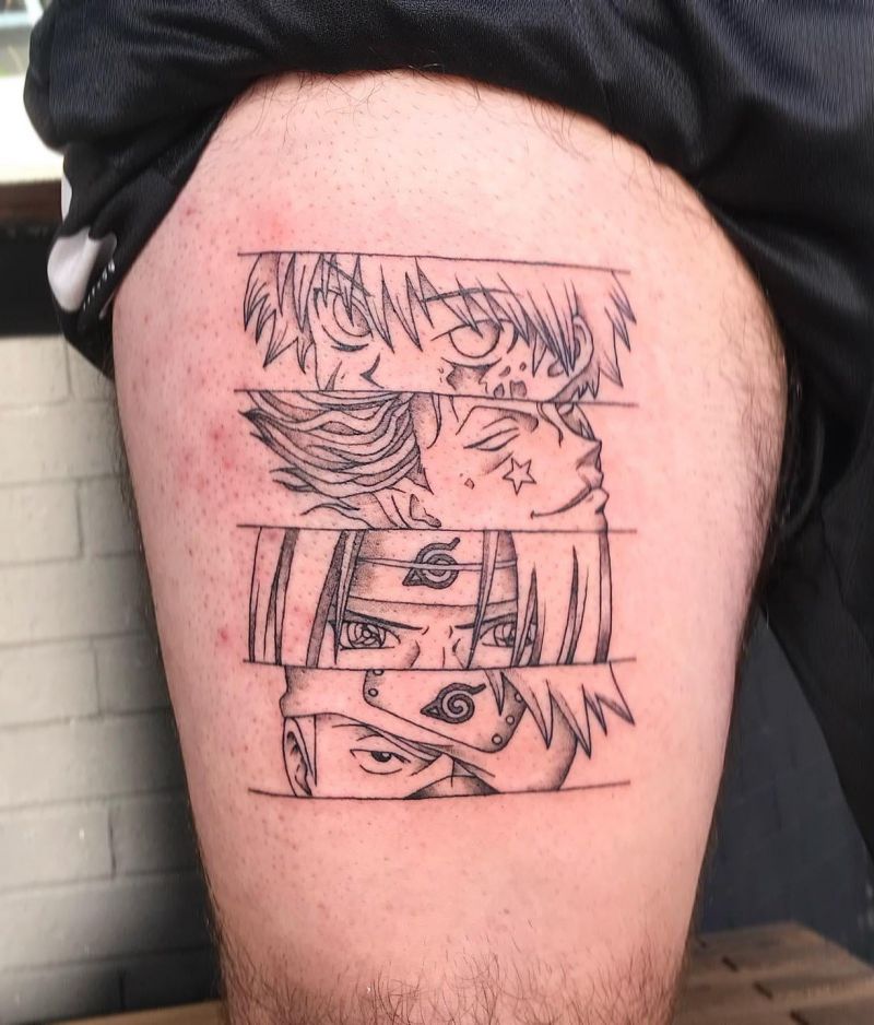 30 Great Kakashi Tattoos You Will Love