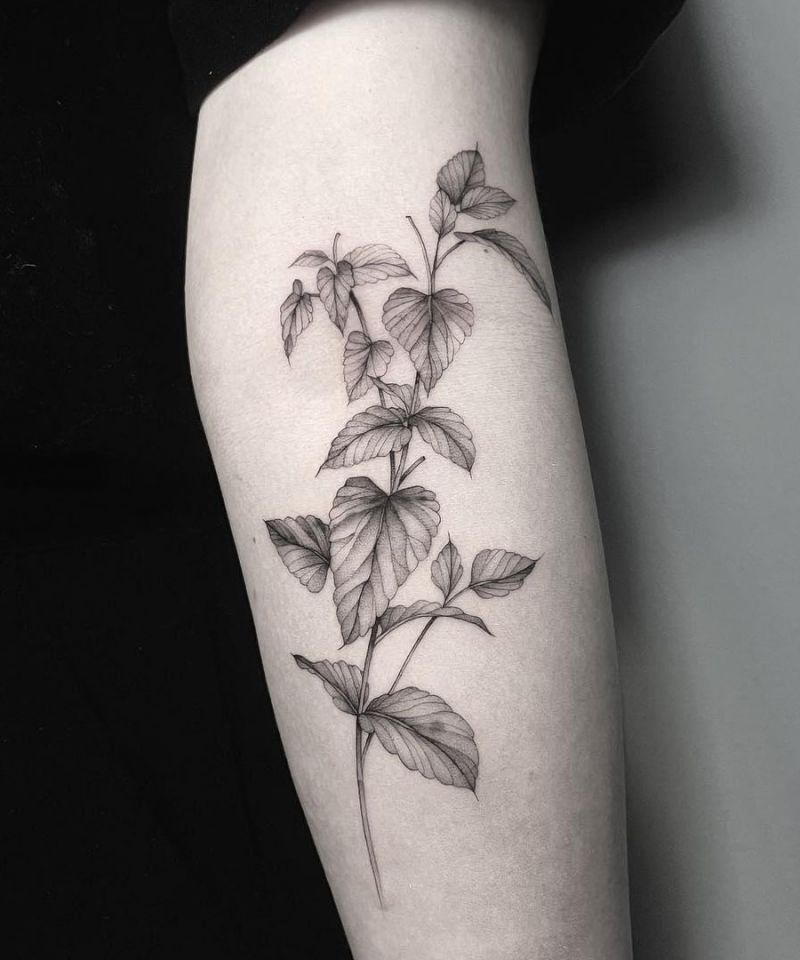 30 Pretty Mint Tattoos You Can Copy