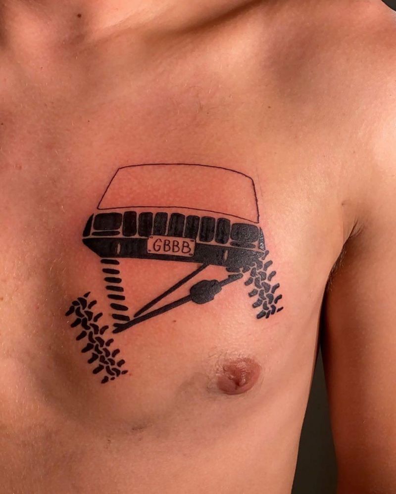 30 Unique Jeep Tattoos You Must Love