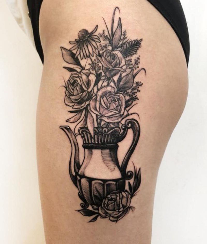 30 Unique Kettle Tattoos for Your Inspiration