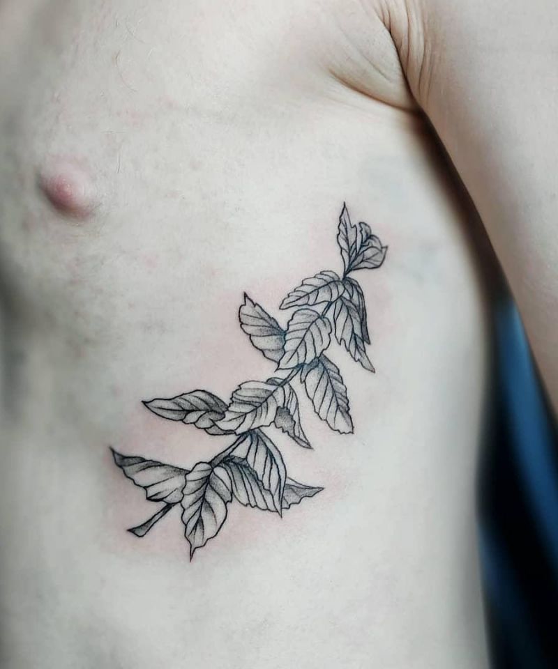 30 Pretty Mint Tattoos You Can Copy