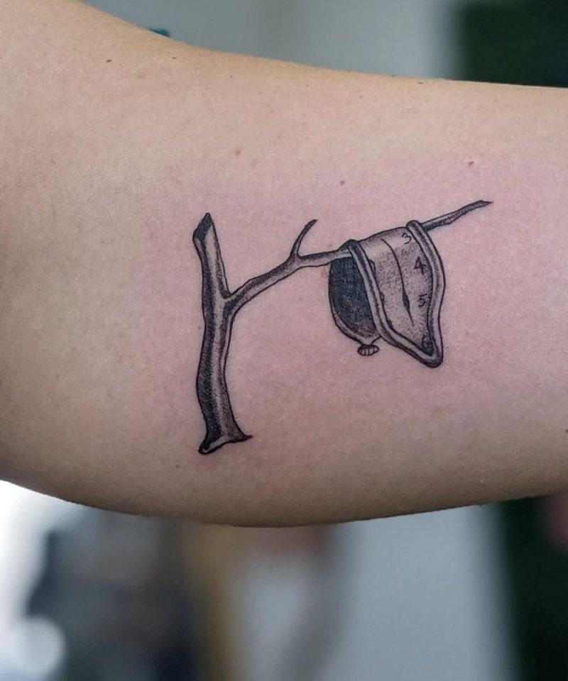 30 Unique Salvador Dali Tattoos to Inspire You