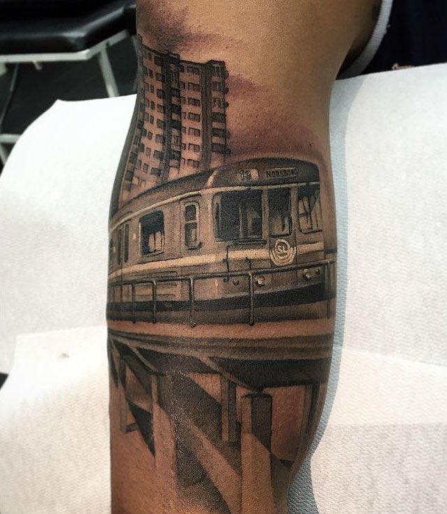 30 Unique Subway Tattoos You Can Copy