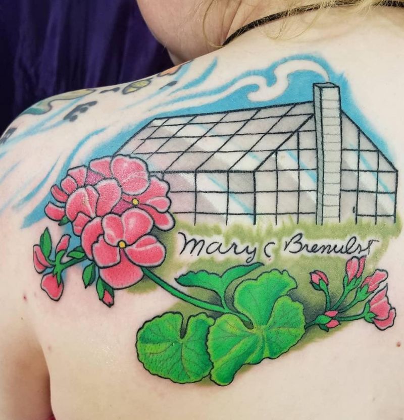 18 Unique Greenhouse Tattoos to Inspire You