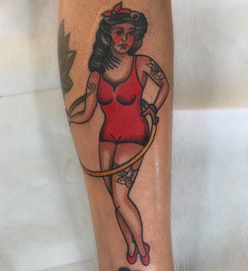 18 Unique Hula Hoop Tattoos You Will Love