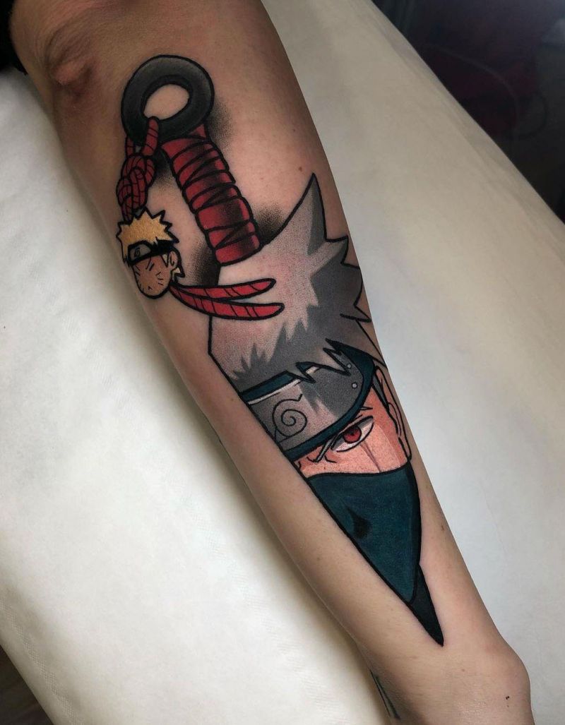 30 Great Kakashi Tattoos You Will Love