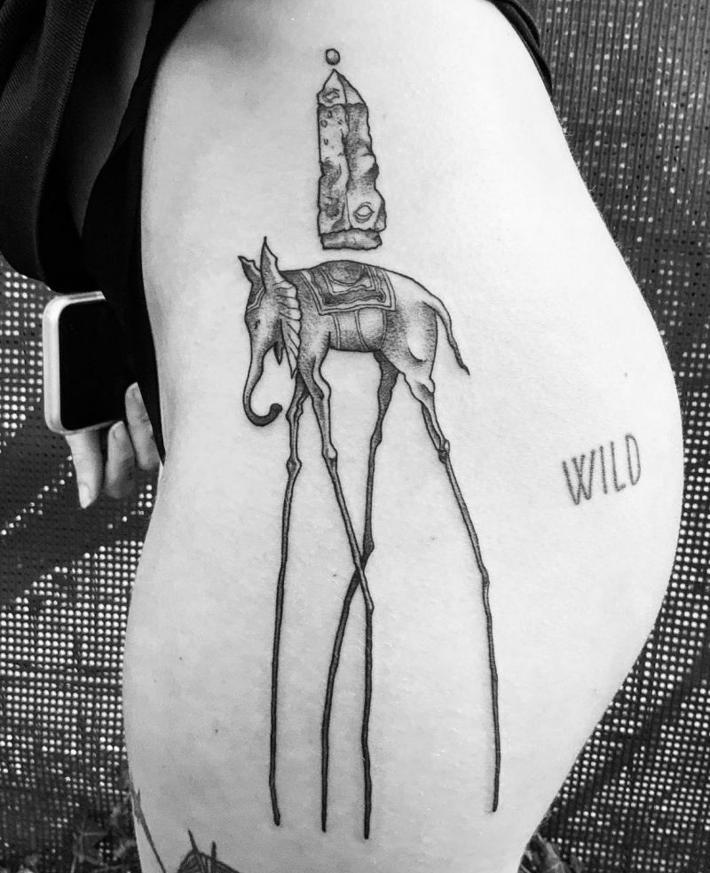 30 Unique Salvador Dali Tattoos to Inspire You