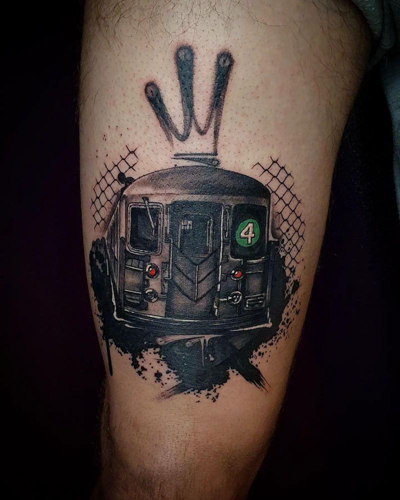 30 Unique Subway Tattoos You Can Copy