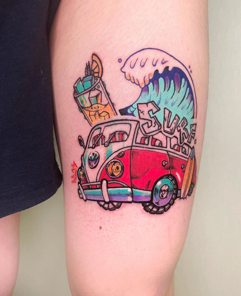 30 Unique Volkswagen Tattoos You Must Love