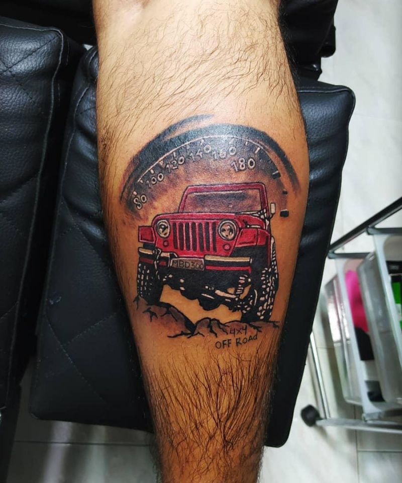 30 Unique Jeep Tattoos You Must Love