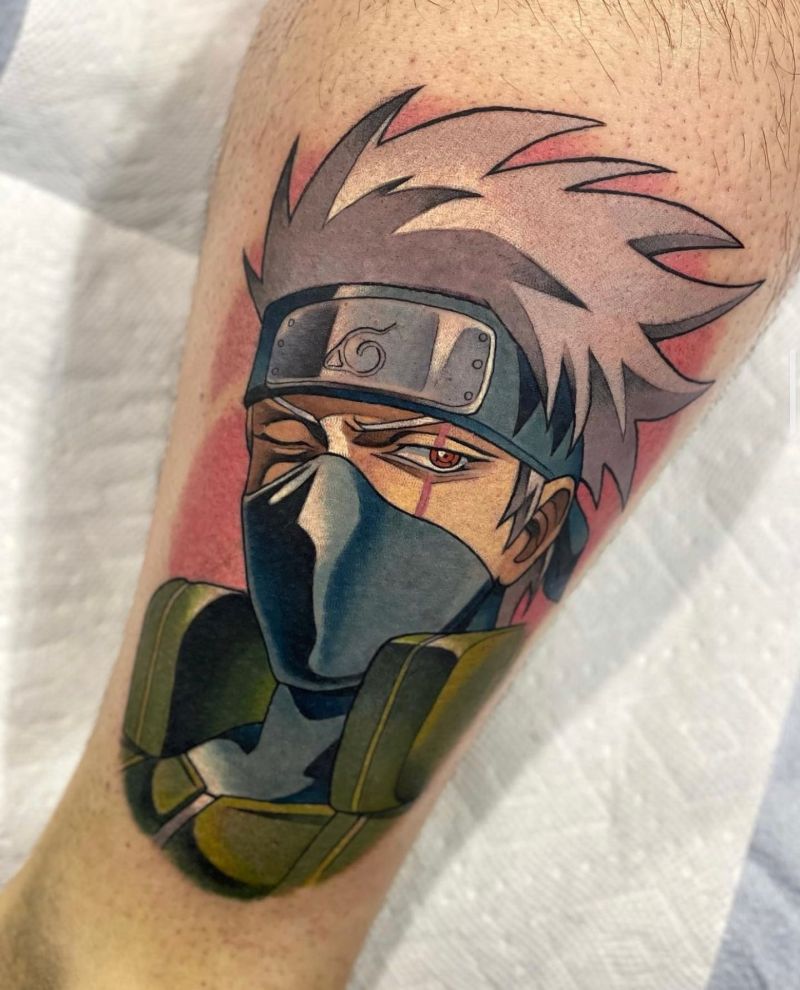 30 Great Kakashi Tattoos You Will Love