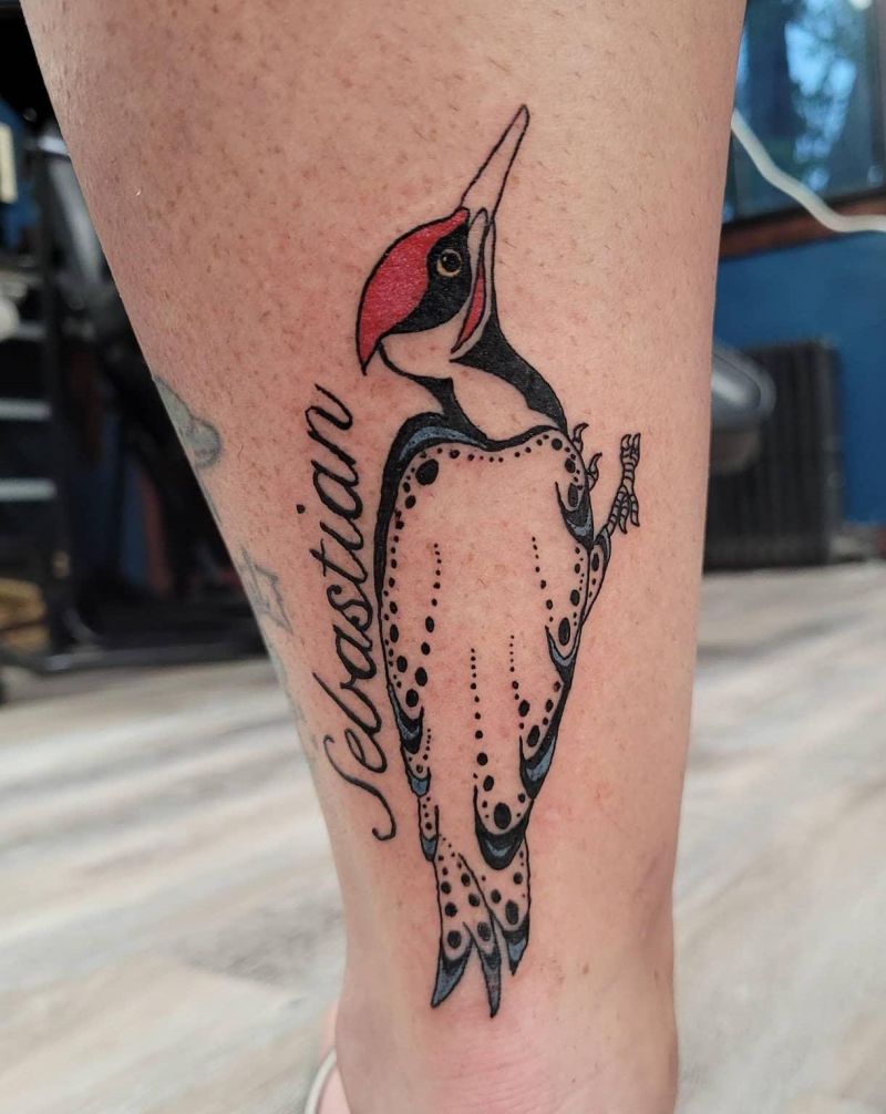 30 Pretty Woodpecker Tattoos You Must Love