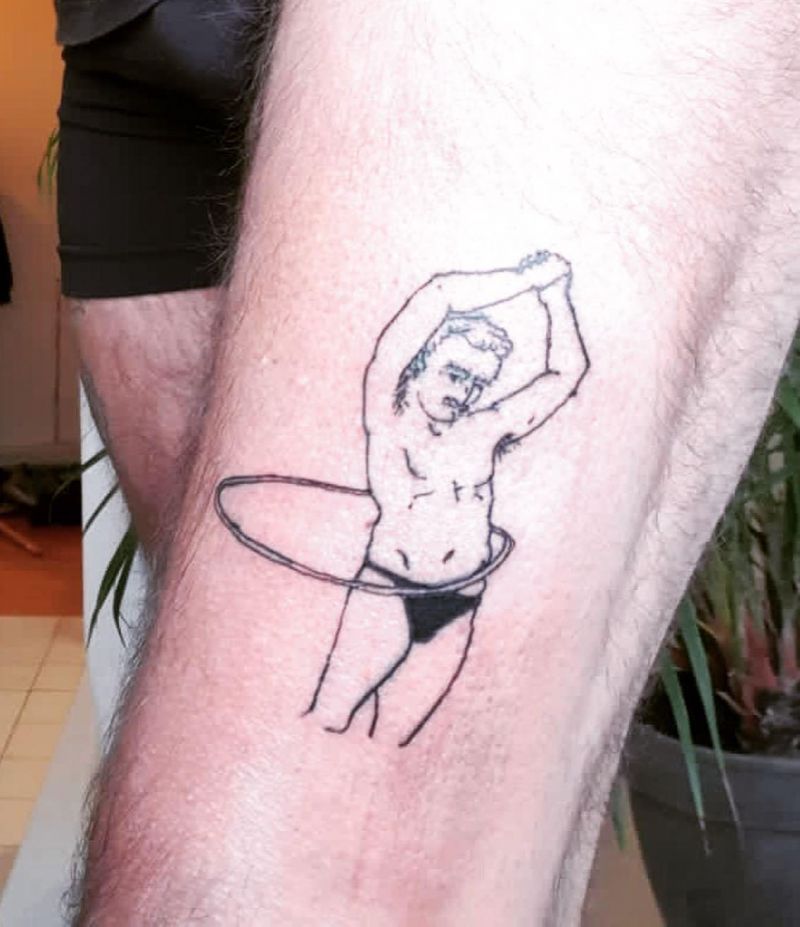 18 Unique Hula Hoop Tattoos You Will Love