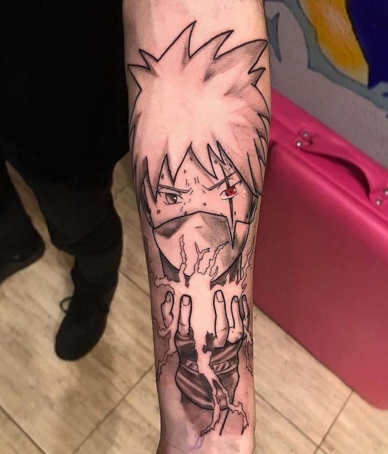 30 Great Kakashi Tattoos You Will Love