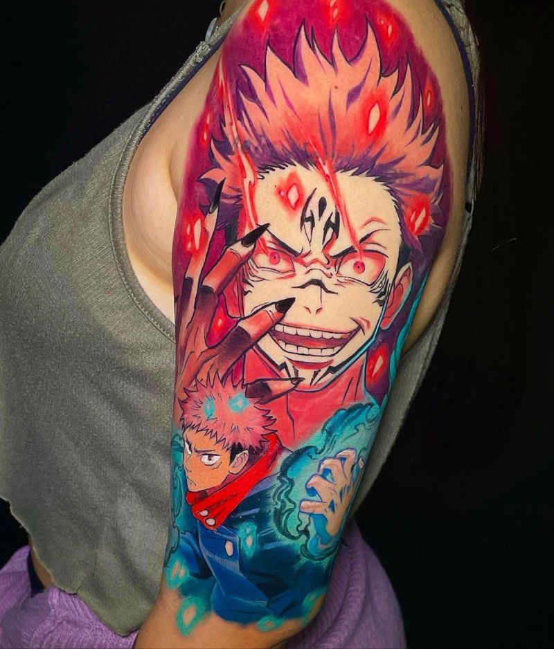 30 Unique Sukuna Tattoos Give You Ideas