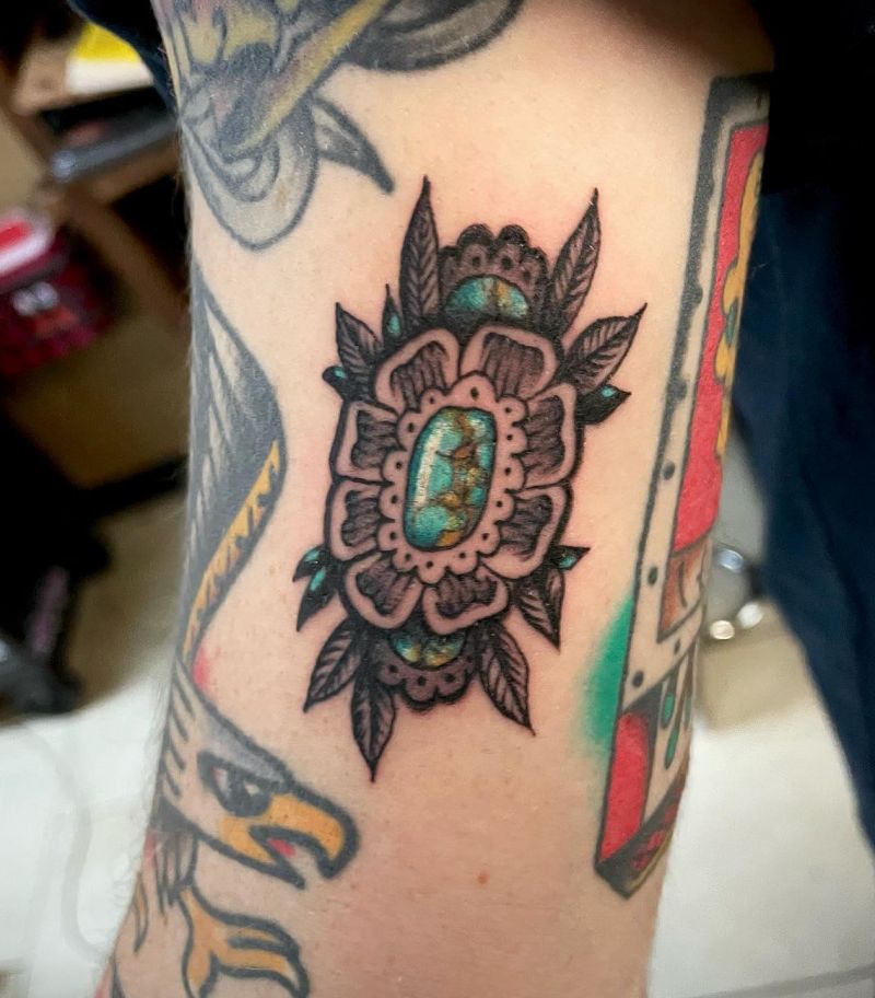 30 Great Turquoise Tattoos You Will Love