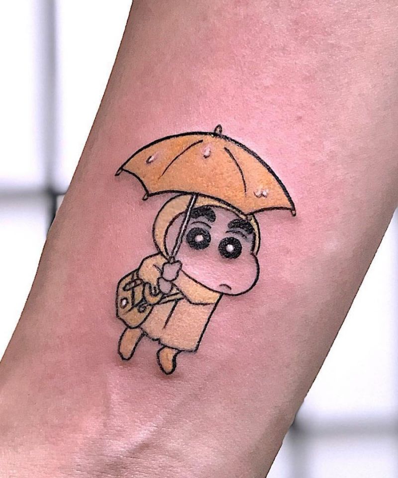 30 Cute Crayon Shin-chan Tattoos Make You Happy Forever