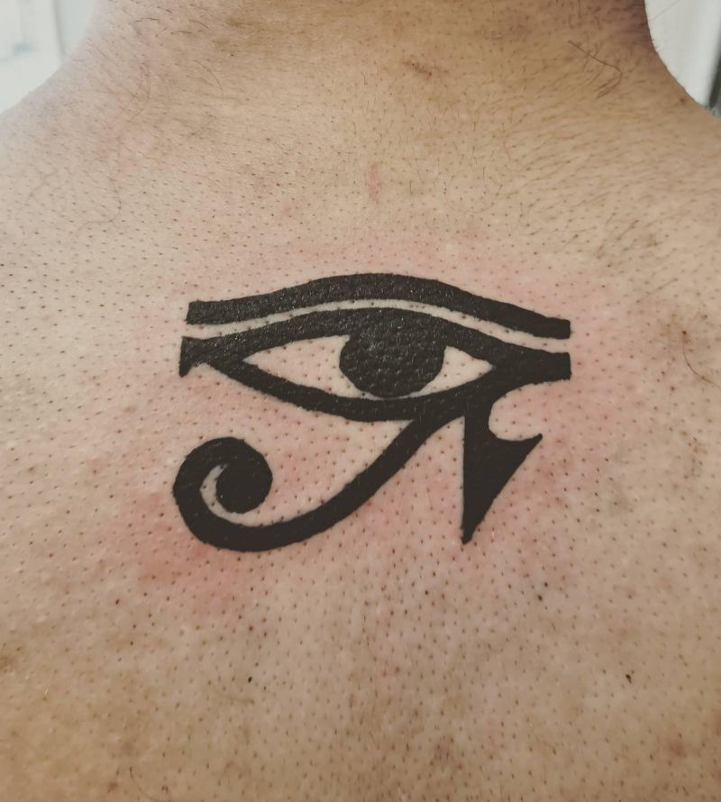 30 Unique Eye of Ra Tattoos You Must Love