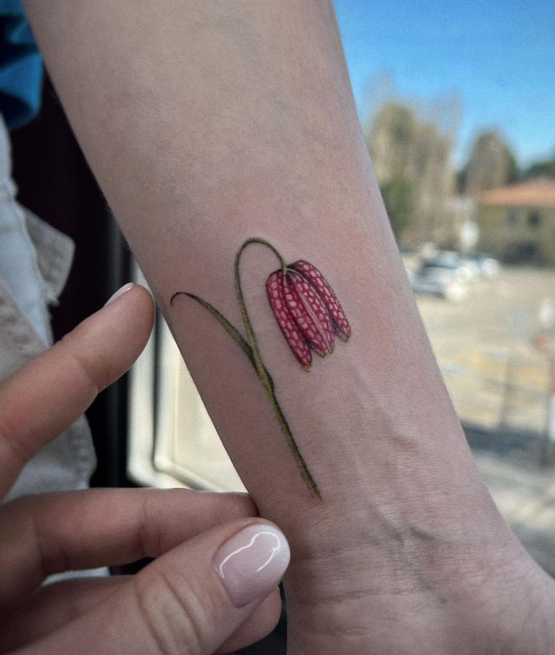 6 Great Fritillaria Tattoos You Will Love