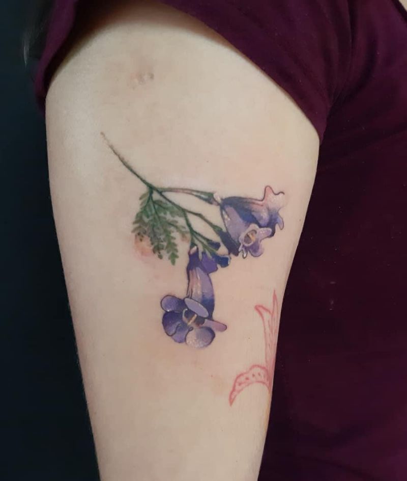 30 Pretty Jacaranda Tattoos You Can Copy