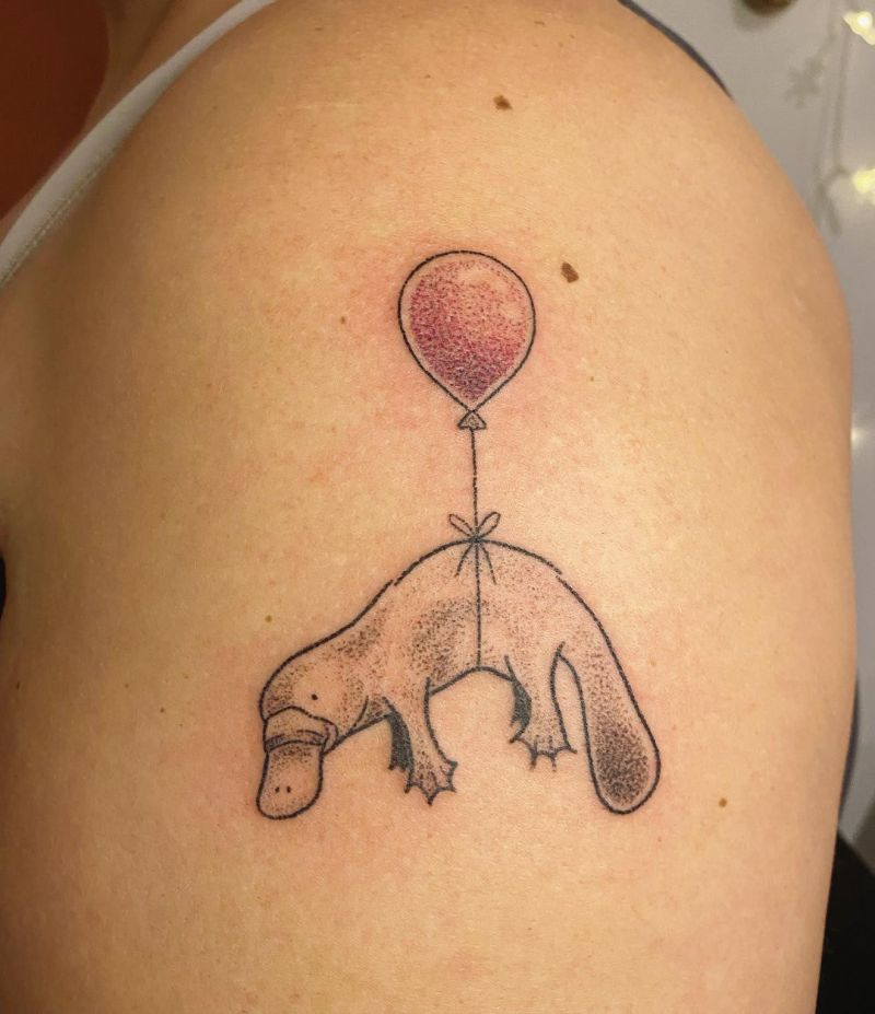 30 Cool Platypus Tattoos You Will Love