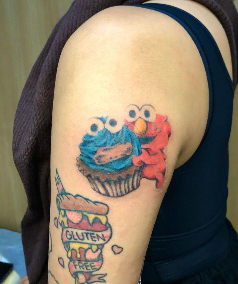 30 Cute Sesame Street Tattoos You Must Love