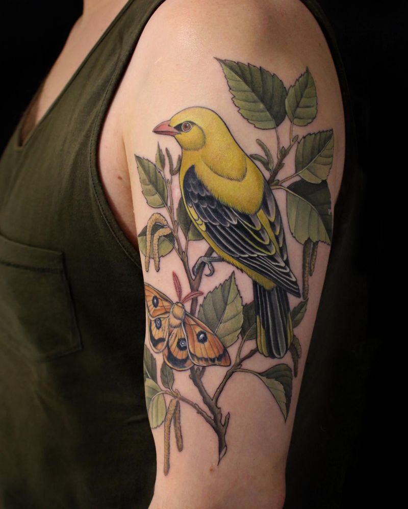 16 Pretty Yellowbird Tattoos You Must Love